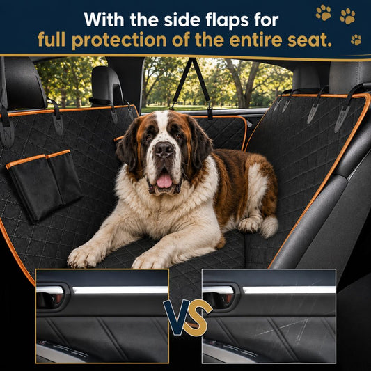 Sir Waggington Waterproof Dog Car Seat Cover & Hammock