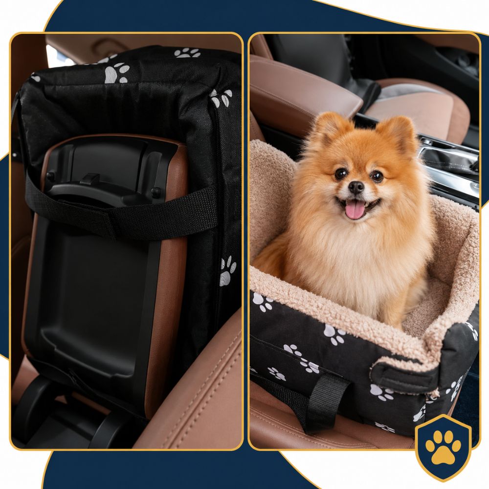 The Belgravia Console Dog Car Booster Seat