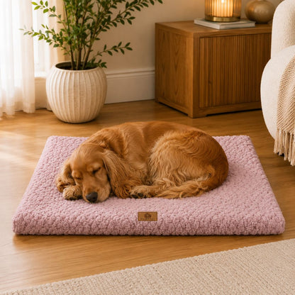 The Harley Street Faux Fur Orthopaedic Dog Bed
