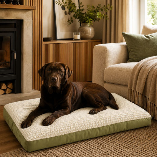 The Kensington Oversized Corduroy Large Dog Bed