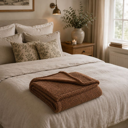 Sir Waggington Sherpa Waterproof Dog Blanket