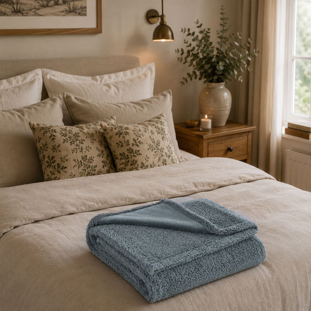 Sir Waggington Sherpa Waterproof Dog Blanket
