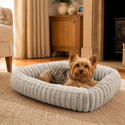 The Mayfair Plush Fluffy Dog Bed