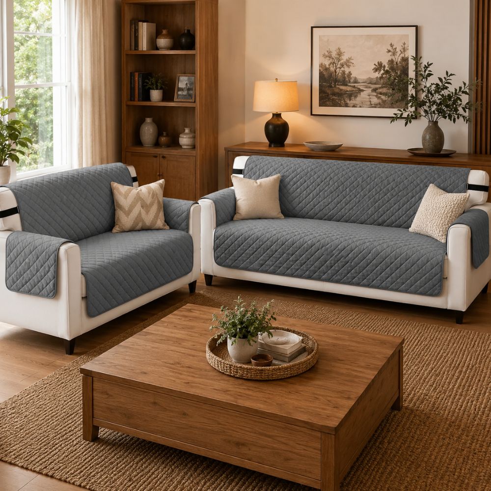 Sir Waggington Quilted Waterproof Sofa Cover