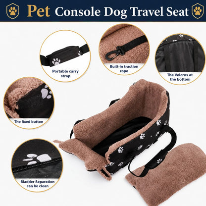 The Belgravia Console Dog Car Booster Seat