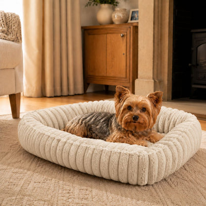 The Mayfair Plush Fluffy Dog Bed