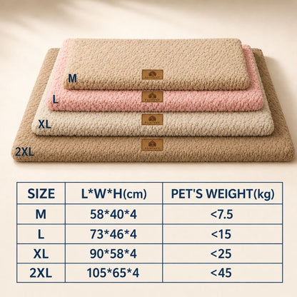 The Harley Street Faux Fur Orthopaedic Dog Bed