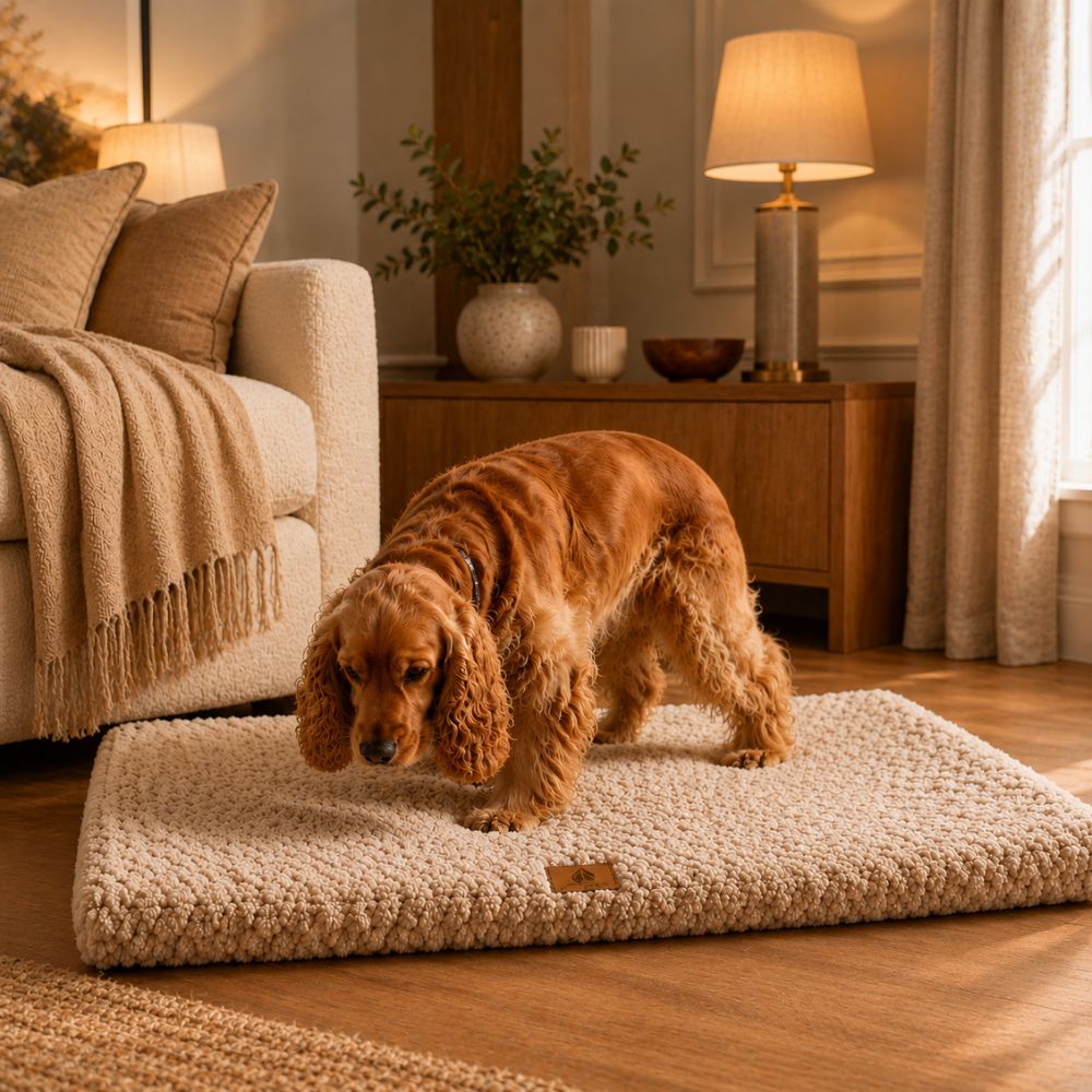 The Bed for the Senior Dog.